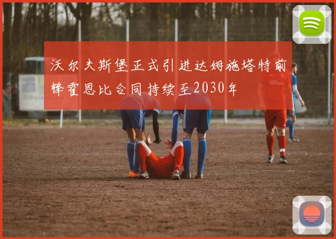 沃尔夫斯堡正式引进达姆施塔特前锋霍恩比合同持续至2030年