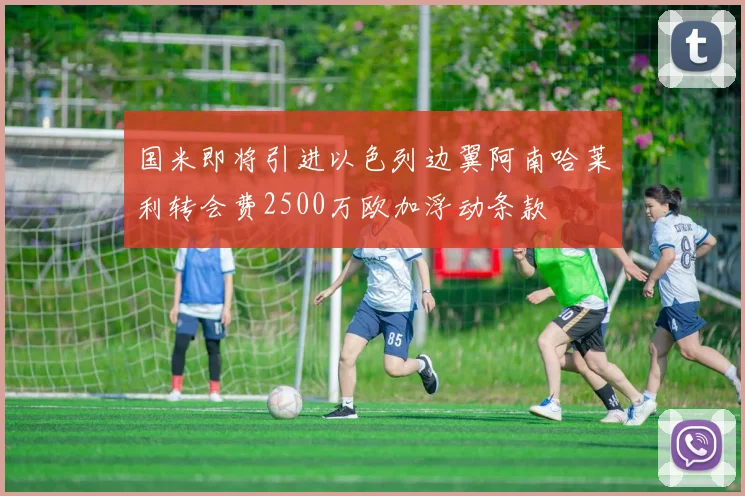 国米即将引进以色列边翼阿南哈莱利转会费2500万欧加浮动条款