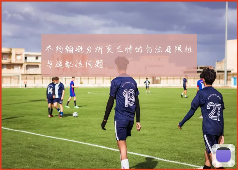 乔约翰逊分析莫兰特的打法局限性与适配性问题